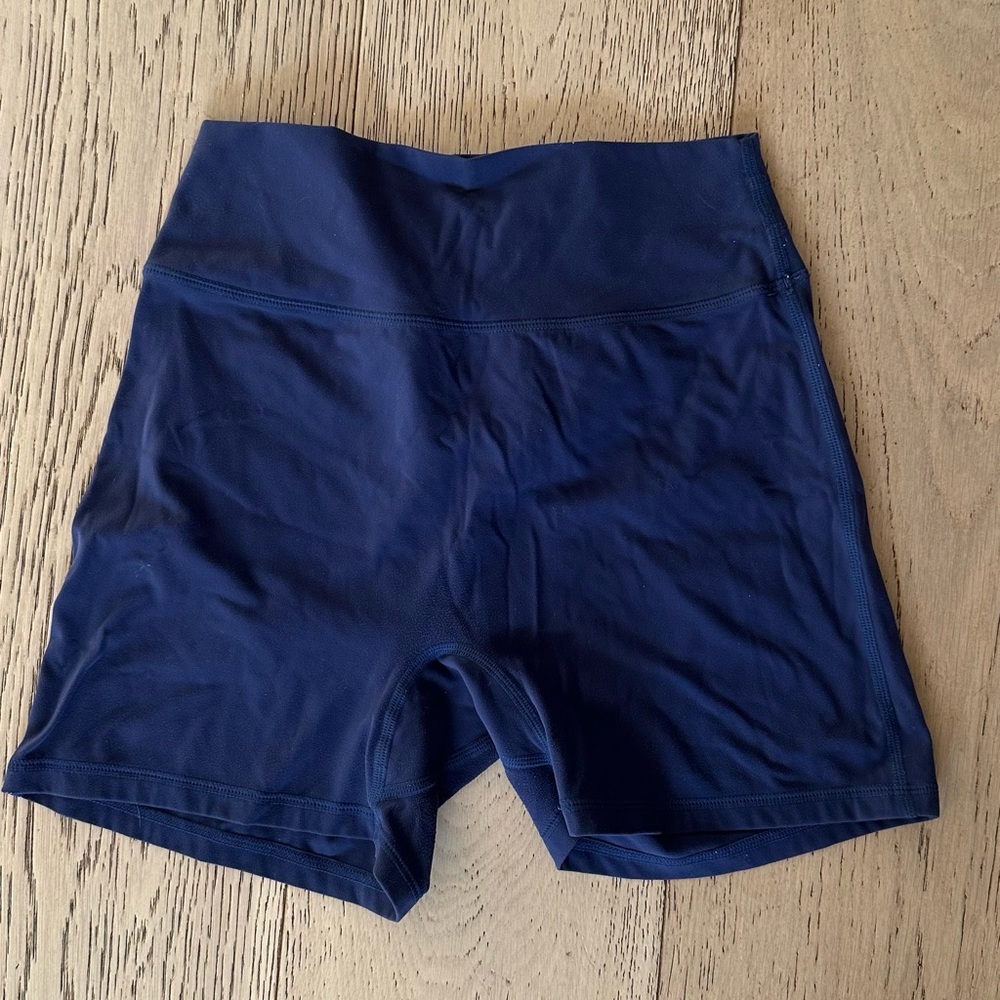 Bufbunny Collection Navy Legacy Shorts - 4in inseam
